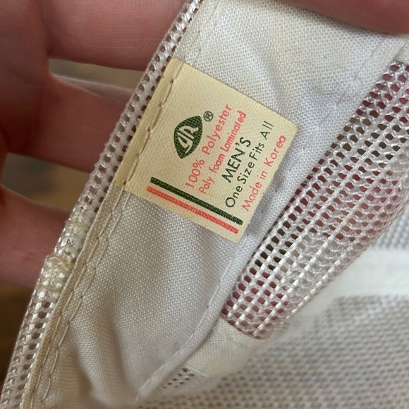 Vintage AMOCO East Anschutz Plant Trucker Hat White Mesh Cap Vintage Gasoline - Picture 9 of 10